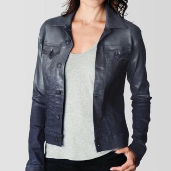 True Religion Jackets & Blazers - TRUE RELIGION DUSTY GLOWING MOON Denim JACKET SP